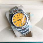 Replica Rolex Oyster Perpetual Yellow Face Watch 2020 New 41mm Size